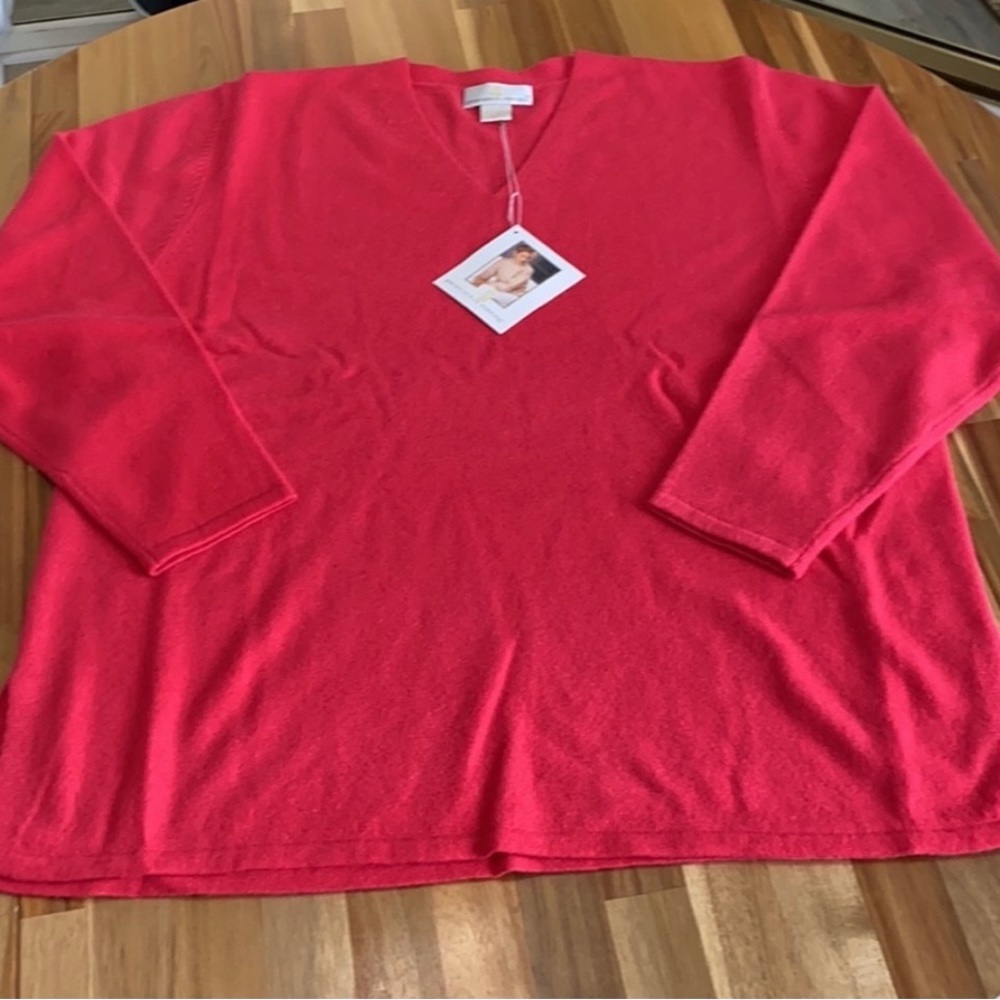 NWT Precious Fibers 100% Cashmere Sweater